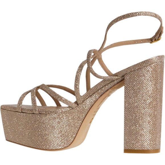 **Stuart Weitzman Made in Spain BarelyThere SQHI Platform Sandals (For Women)** - Picture 4 of 5